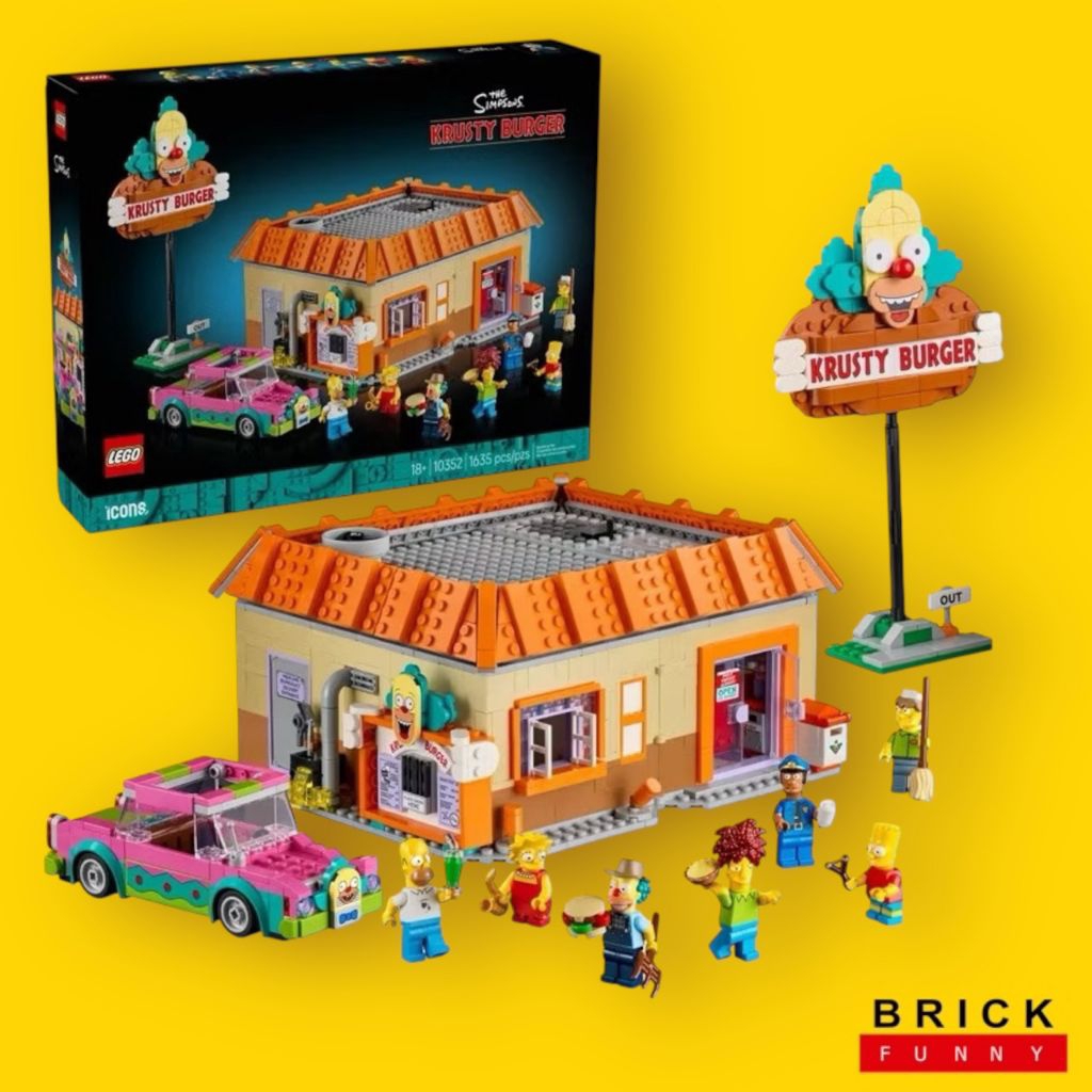 Lego Simpsons 10352 The Simpsons™: Krusty Burger สินค้าพร้อมส่ง ❣️❣️❣️ ของแท้ แน่นอนครับ