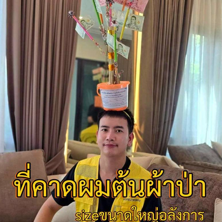 ที่คาดผมต้นผ้าป่า ที่คาดผมแฟนซี(สินค้าพร้อมส่ง)อลังการเวอร์