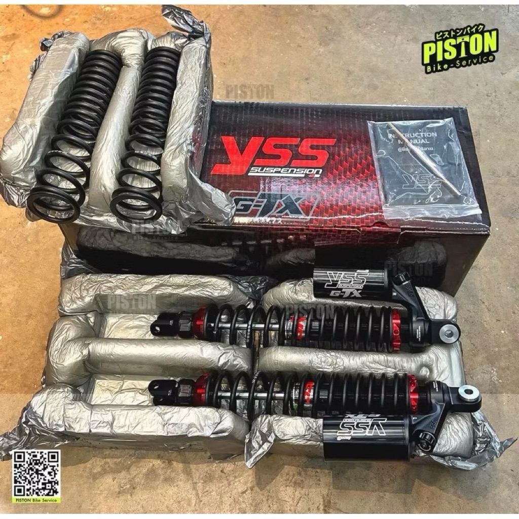 ล็อตใหม่ล่าสุด! โช๊คหลัง YSS GTX Zontes 368K ( พร้อมปรับเซ็ตค่ามาตรฐาน นุ่มหนึบ) By Pistonbike