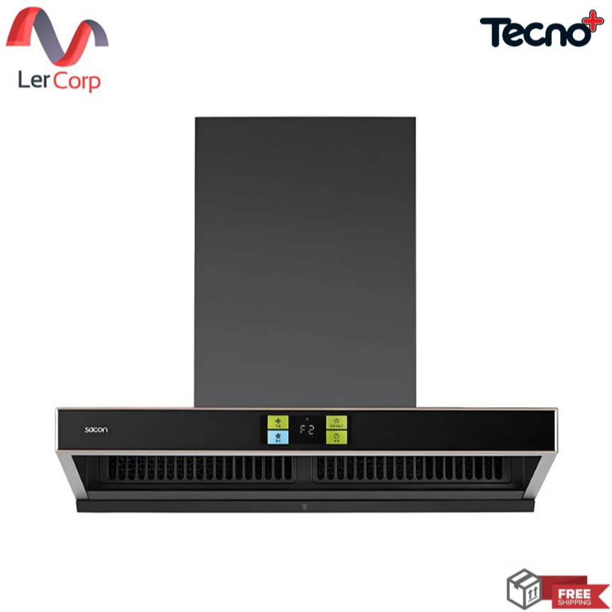 (Tecno) เครื่องดูดควันกระโจม TNP HD LENORA 90 BLACK 90 ซม.