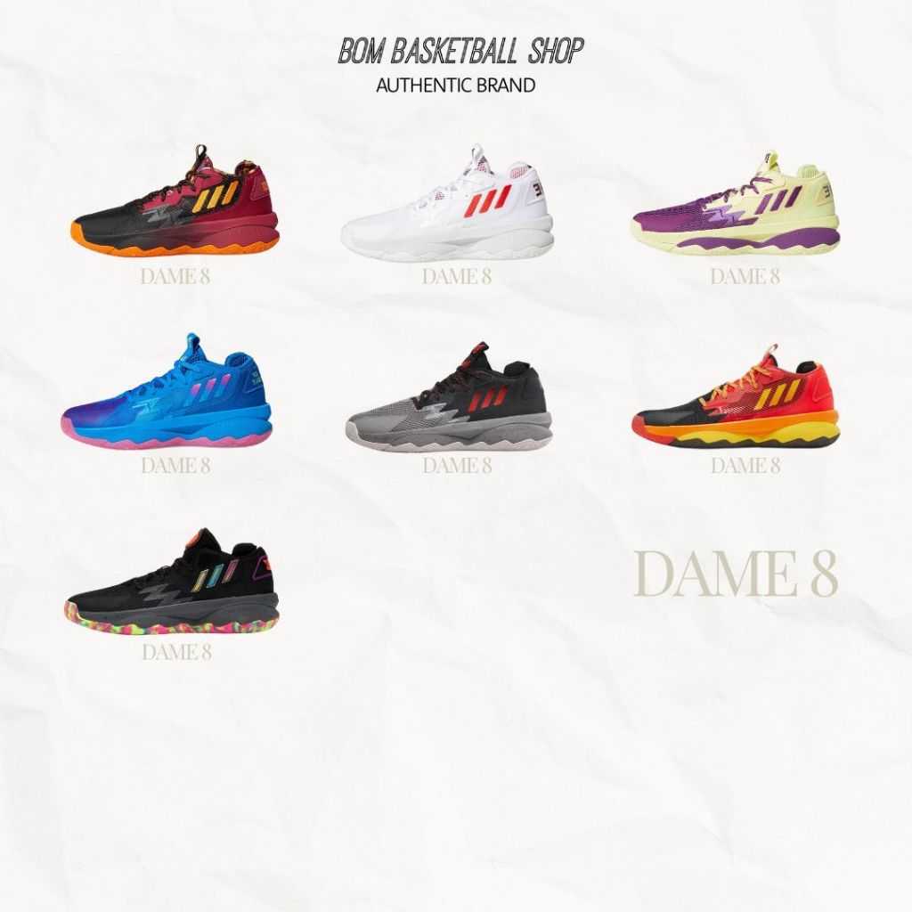 Dame 8 รวมสี รองเท้าบาส พร้อมส่ง