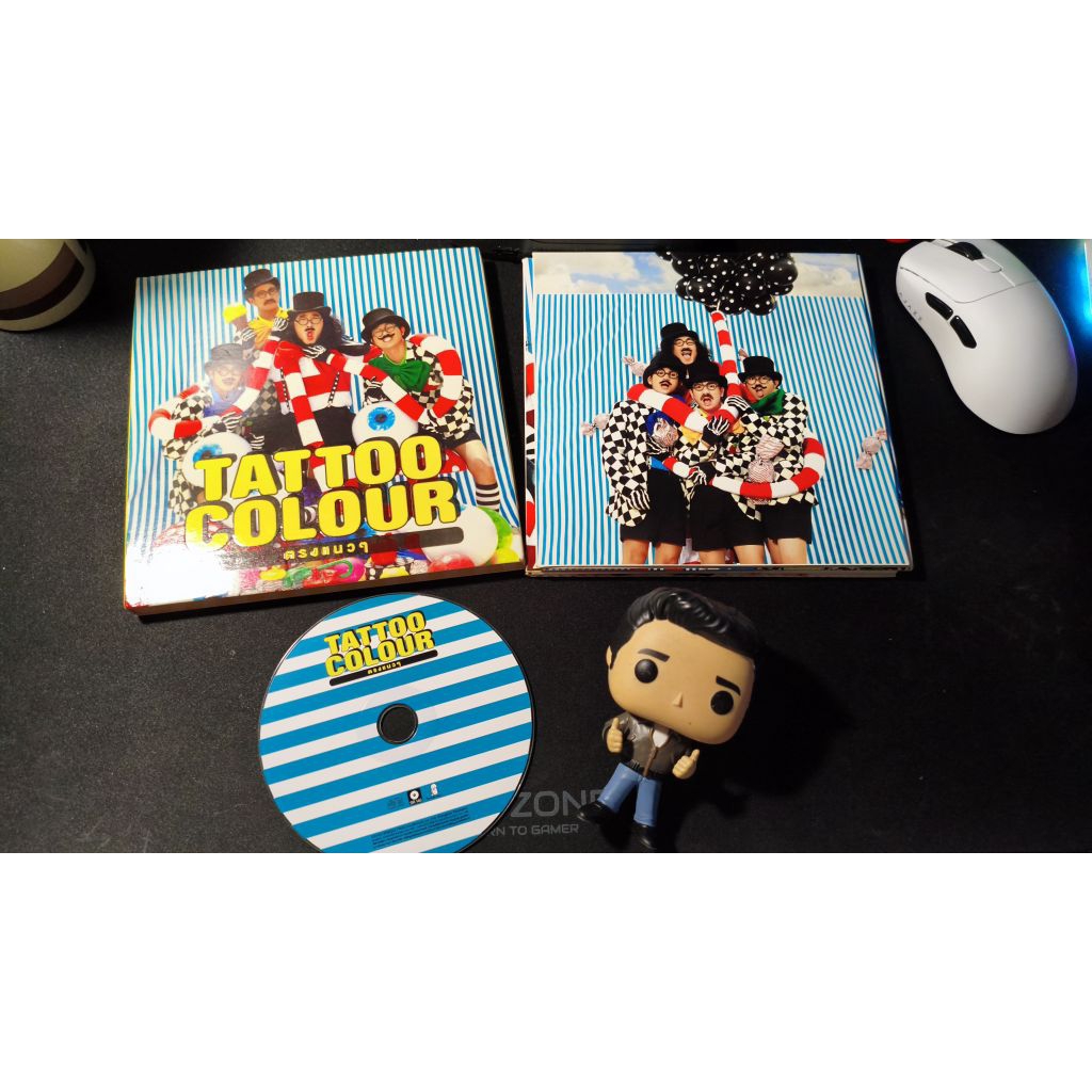 ซีดีเพลง tattoo colour อัลบั้ม ตรงแนวๆ สภาพสวยปั้มเก่าน่าสะสม