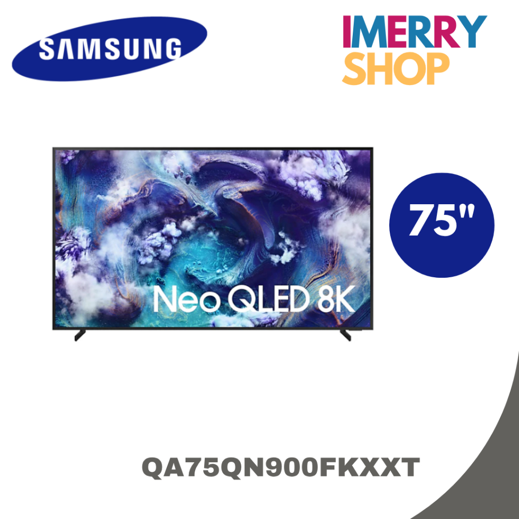 Samsung 75" Neo QLED QN900F 8K Samsung Vision AI Smart TV (2025) QA75QN900FKXXT