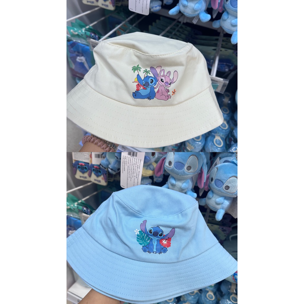 [พร้อมส่ง] หมวกบัคเก็ตสติทช์ หมวกบักเก็ตสติทช์ หมวกสติทช์ Stitch