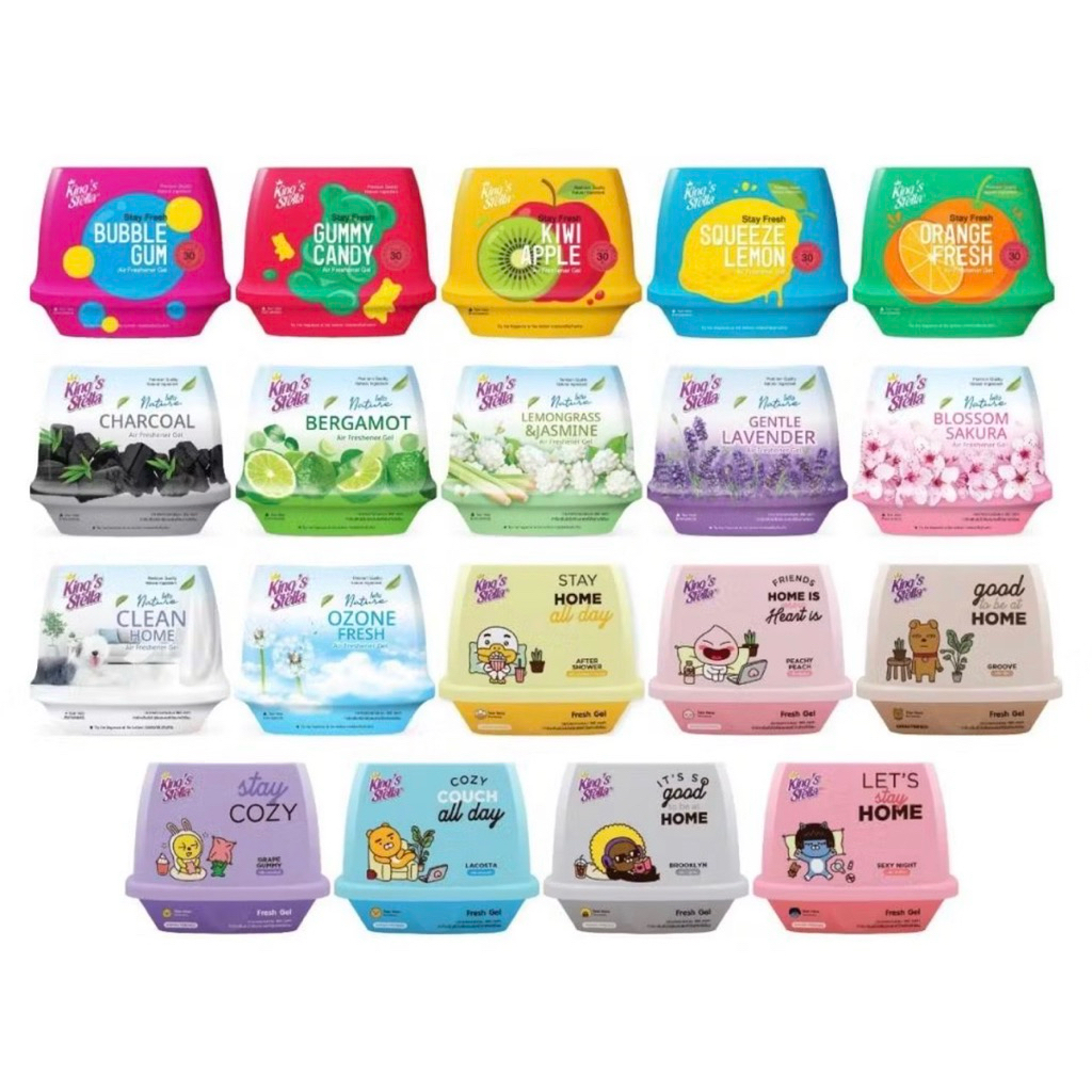 King’s Stella Fresh Gel เจลน้ำหอมปรับอากาศ ขนาด 180ml.