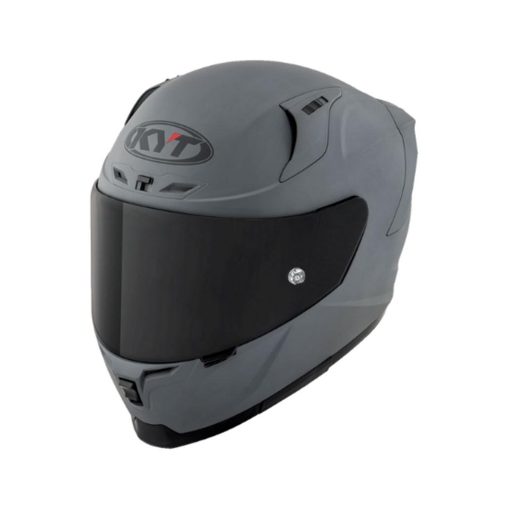 หมวกกันน็อค KYT รุ่น STRIKER PLAIN GRL GRAY (ชิวใส)