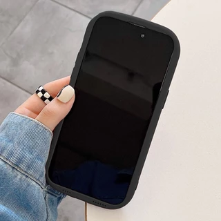 เคส For IPhone 11 7 8 Plus 15 16 Pro Max XR 12 13 14 X XS MAX 6 6s SE 2020 เคสโทรศัพท์กันกระแทกนุ่ม การป้องกันเลนส์กล้อง