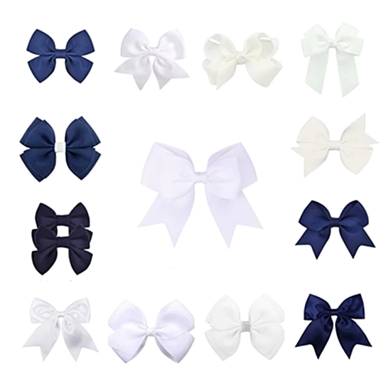 โบว์นักเรียน *สีขาว*, *สีน้ำเงิน* น่ารักไม่ซ้ำใคร