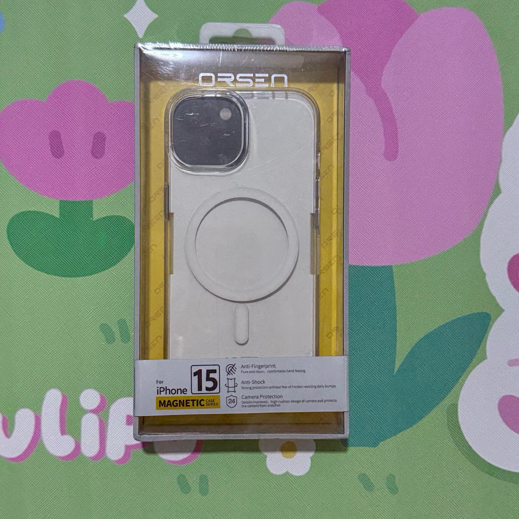 orsen i15 เคสใส ของใหม่ อยู่ในซิล