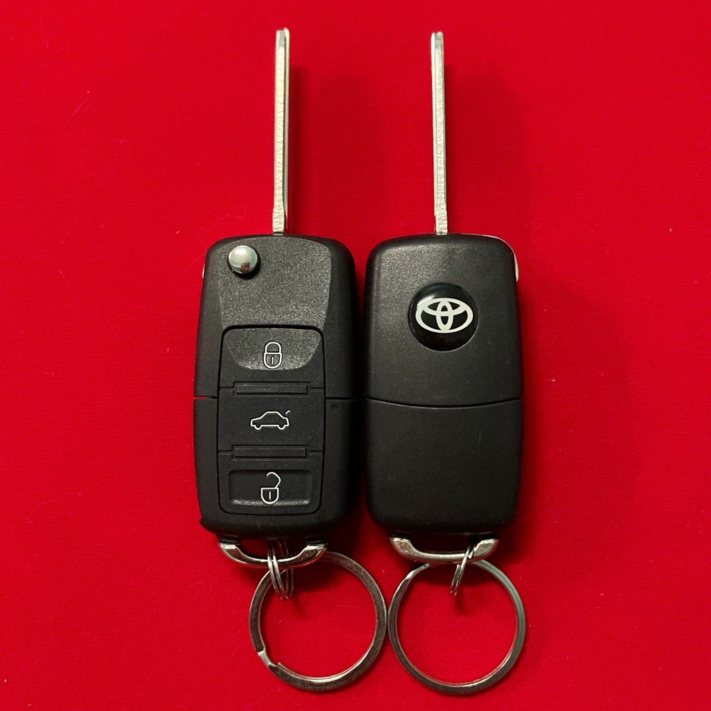 อัพเกรดกุญแจธรรมดา ไม่มีรีโมท มาเป็นแบบพับเก็บดอกได้ รุ่นTOYOTA ดอกปลายชน - รูปที่ 7
