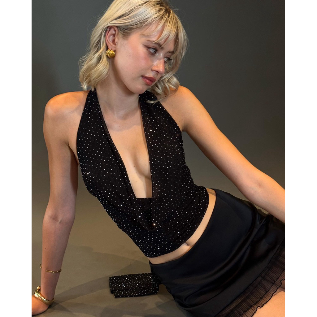 beachbitcha-Starluxe halter top