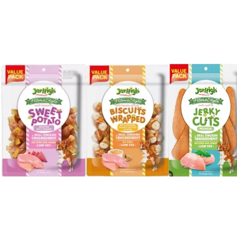 Jerhigh Home Styles ขนมสันในไก่สุนัข ขนาด 300g.*โปรดอ่านรายละเอียดก่อนสั่งซื้อ