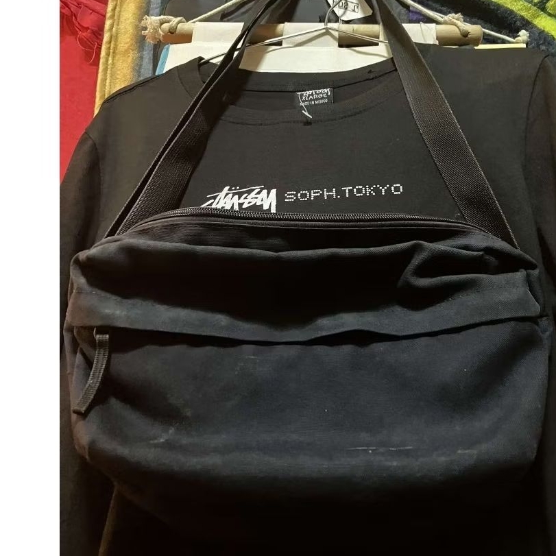 กระเป๋าสะพายข้าง muji เเท้