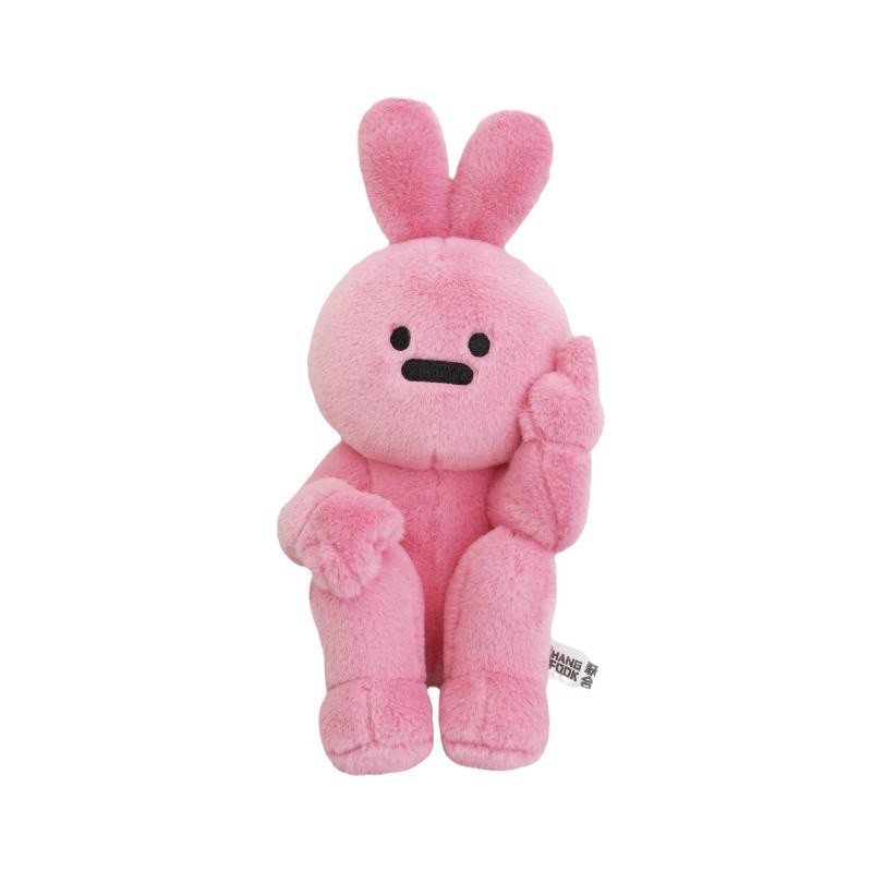 ตุ๊กตากระต่าย ตุ๊กตา hangfook ตุ๊กตากระต่ายชูนิ้ว การออกแบบการ์ตูนน่ารัก ของเล่นเด็ก ของขวัญ - รูปที่ 3