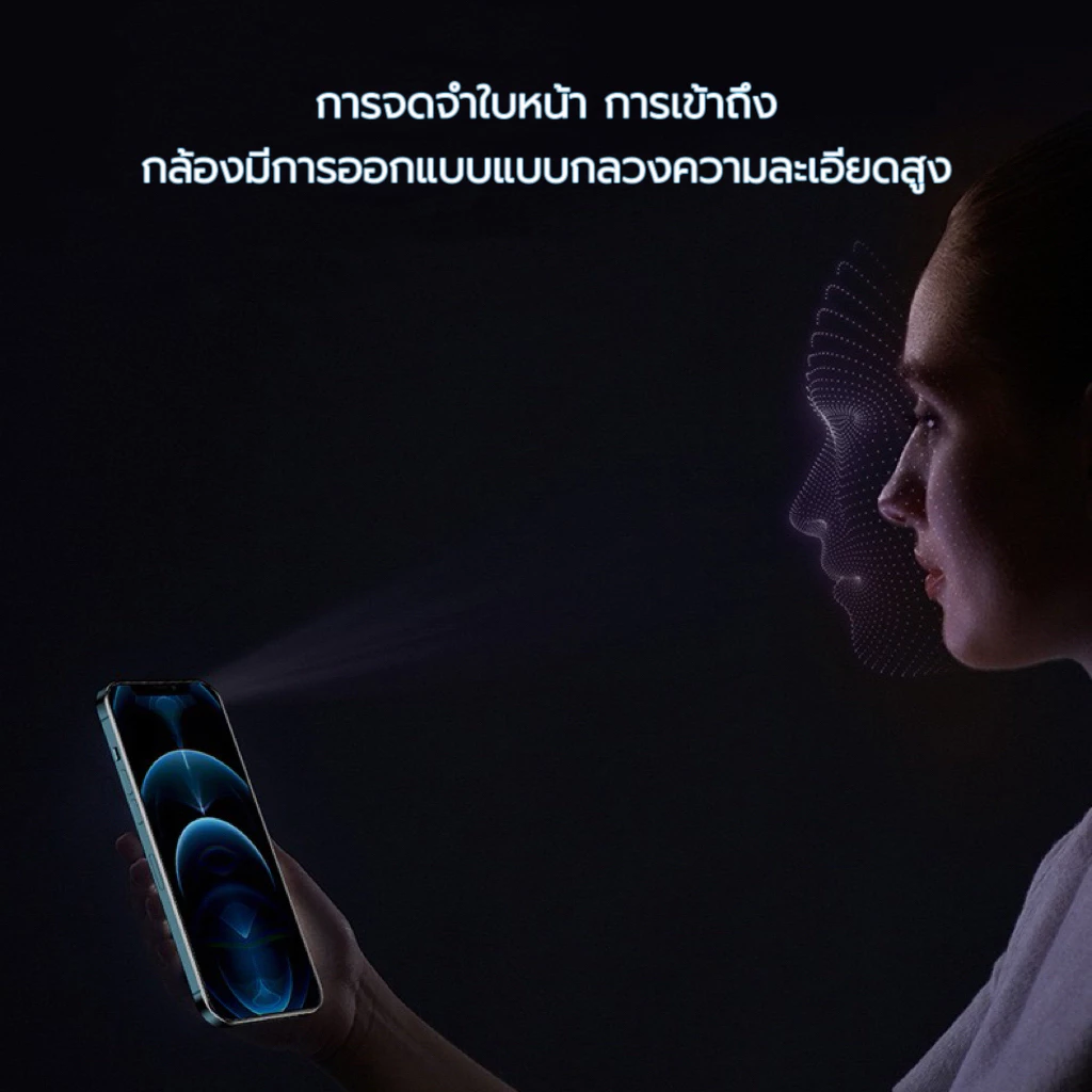 KONG ฟิล์มกระจกเต็มจอ ด้าน สำหรับ iPhone นิรภัย AG 17Air/17 Pro Max11/16E 16/15/14/13/12 mini 6Plus/7/8 Plus X XR XS Max thumbnail 3