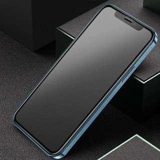 KONG ฟิล์มกระจกเต็มจอ ด้าน สำหรับ iPhone นิรภัย AG 17Air/17 Pro Max11/16E 16/15/14/13/12 mini 6Plus/7/8 Plus X XR XS Max