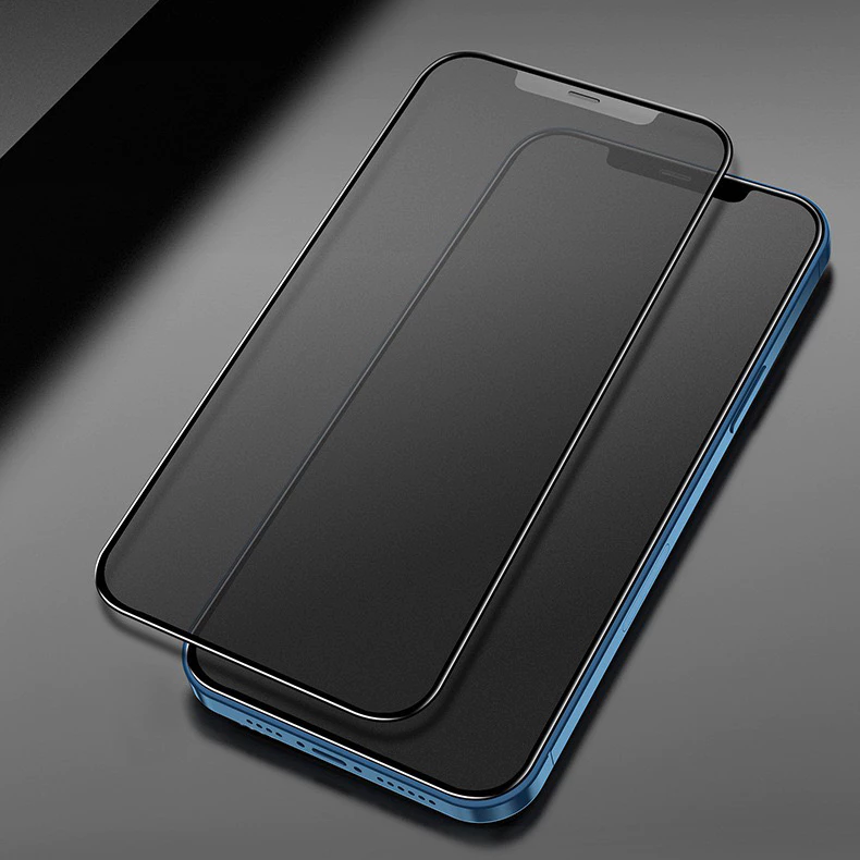 KONG ฟิล์มกระจกเต็มจอ ด้าน สำหรับ iPhone นิรภัย AG 17Air/17 Pro Max11/16E 16/15/14/13/12 mini 6Plus/7/8 Plus X XR XS Max thumbnail 10
