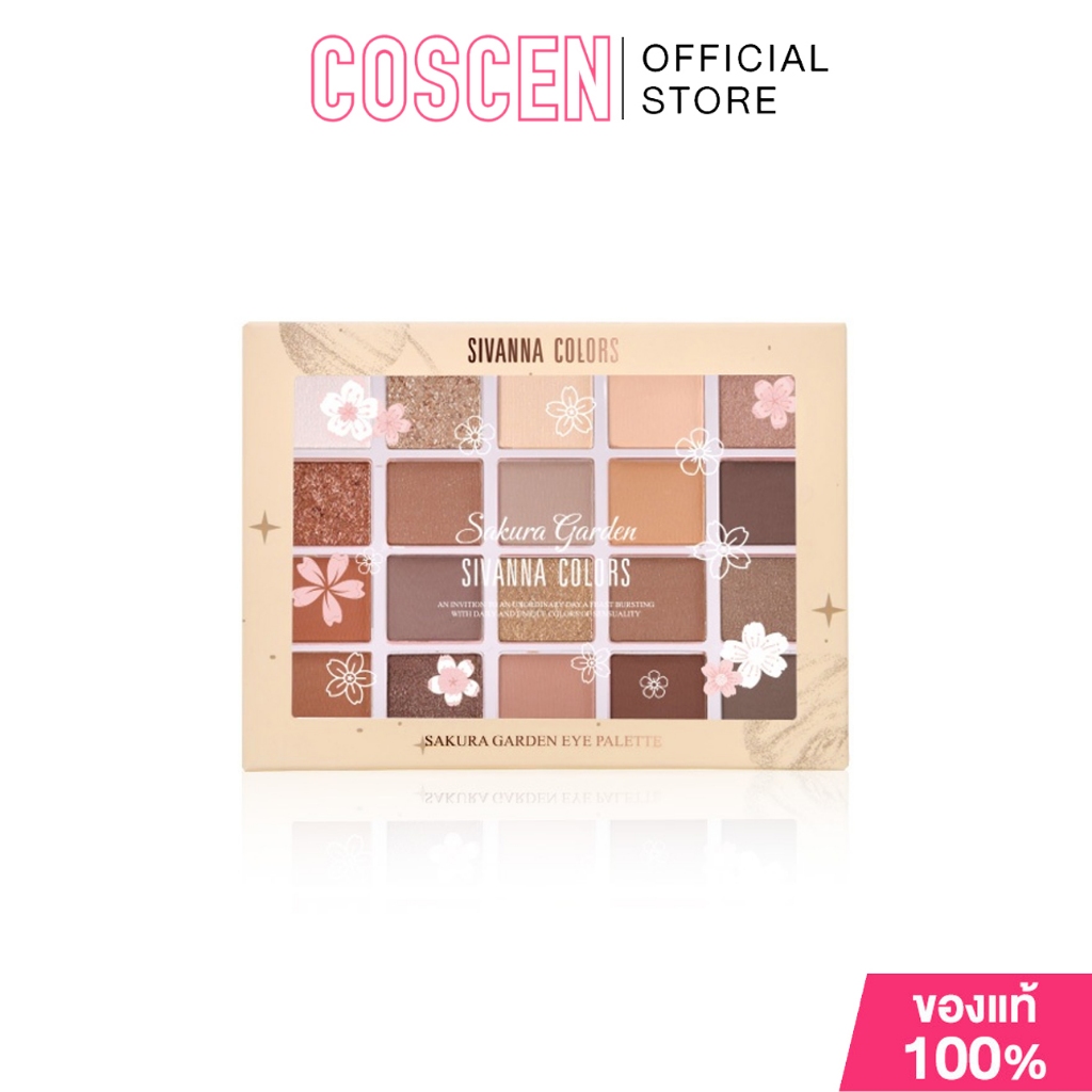 Sivanna Colors Sakura Garden Eye Palette HF1012 No.02[ประกันแท้]