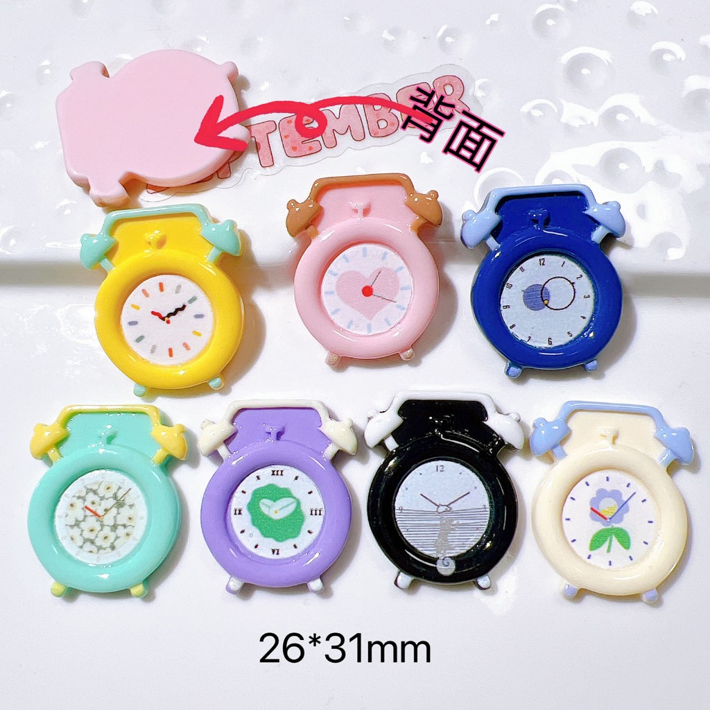 j306 นาฬิกาจิ๋วของเล่น diy แพ็คละ 10 ชิ้น