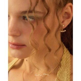 Julys - snowdrop earrings