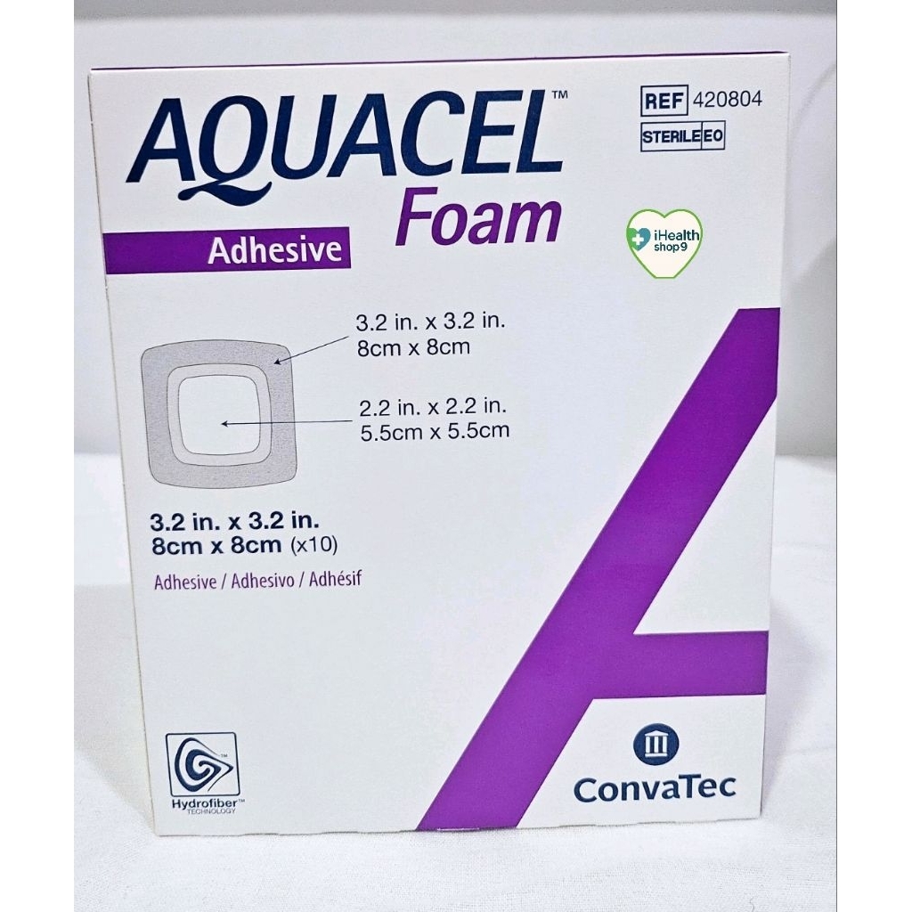 420804 Aquacel Foam Adhesive ขนาด 8x8 cm.