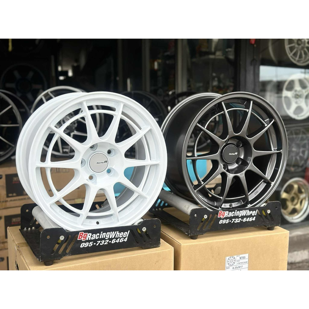 ล้อแม็กซ์ NT 03 ขอบ 17“ งานpromax ล้อแมงมุม 5/114 (1 ชิ้น ได้ 4 วง)