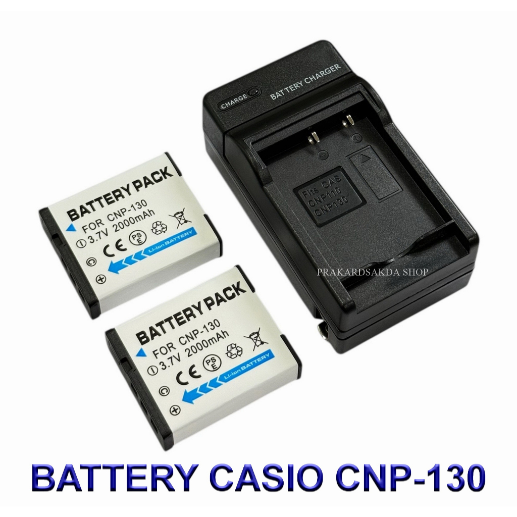 CNP-130 \ CNP130 Battery \ Charger \ Battery and Charger For Casio EX-H30,EX10,ZR100,ZR300,ZR400 ZR7