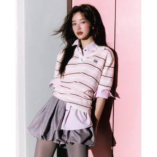 maison KEEPS | Kai Knitted Polo | Unisex | เสื้อโปโลไหมพรม ลายทาง