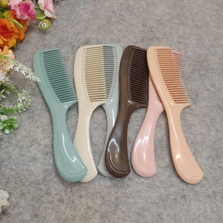 COMB-V02 หวีอีโต้ หวีด้ามจับ หวีปลายแหลม หวีถี่ สีพาสเทส