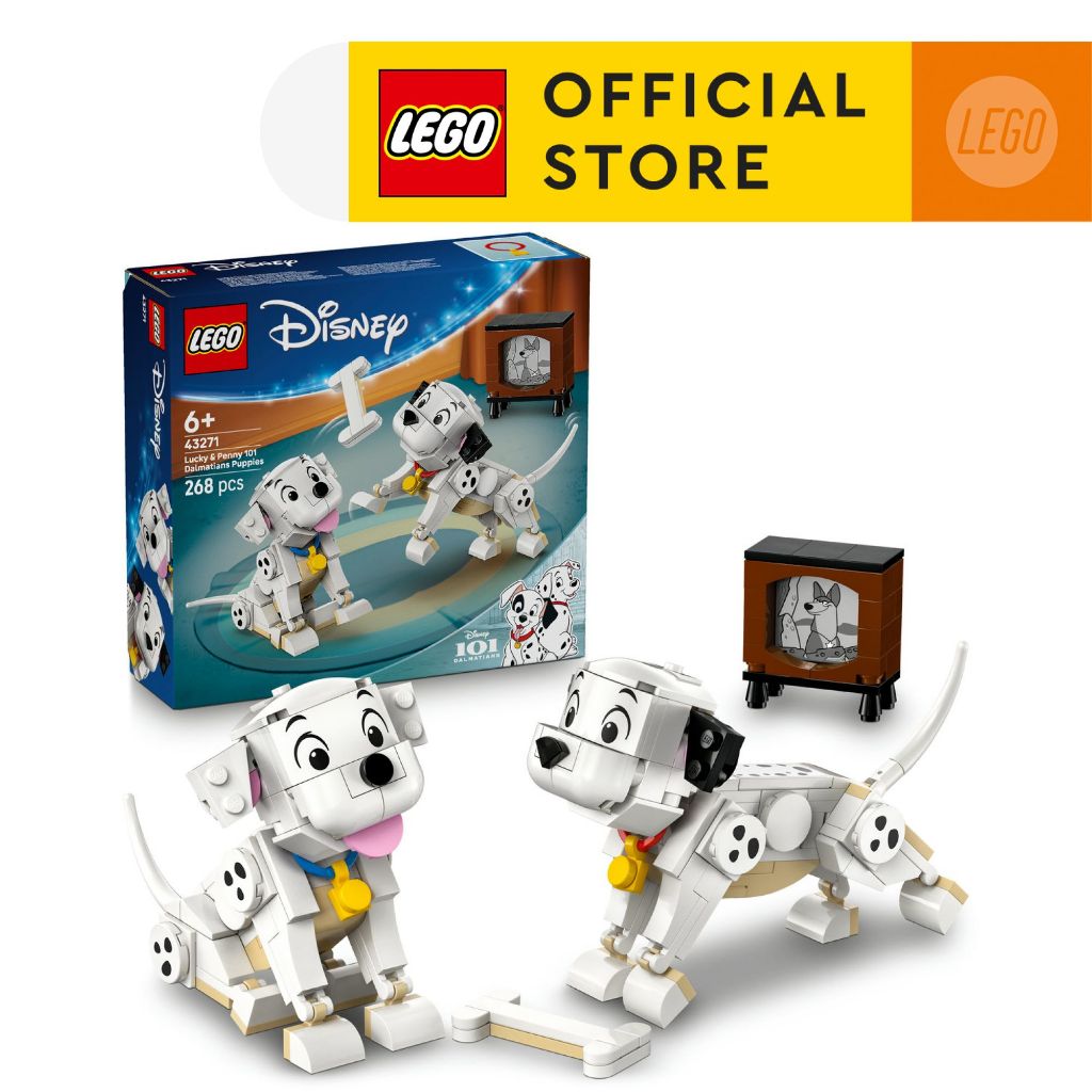 LEGO Disney Classic 43286 The Aristocats Adorable Marie (369pcs.), Building Blocks, Kids Toy