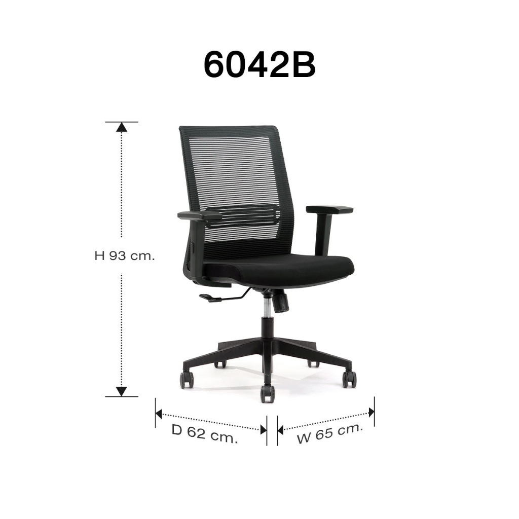 Perfect รุ่น 6042A และ 6042B เก้าอี้เพื่อสุขภาพ Ergonomic รูปที่ 3