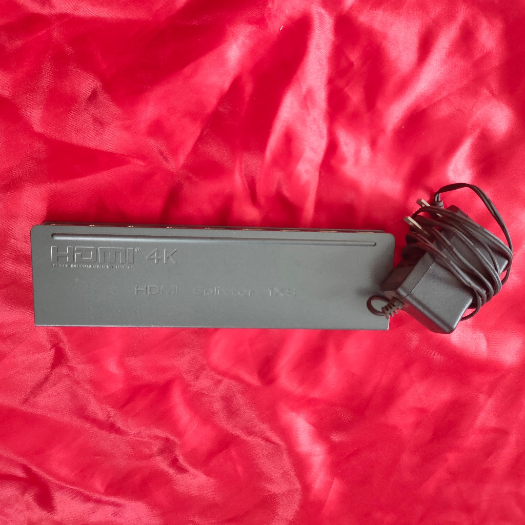 4K HDMI Splitter 1X8 1080P เครื่องขยายเสียง HD สวิทช์1ถึง8แสดง1.4V 3D 4K X 2K