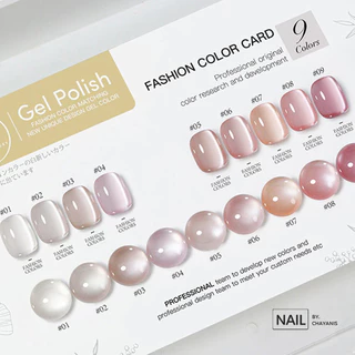 สีเจลลูกแก้ว โทนชมพู AS รหัส APN [พร้อมส่งจากไทย]