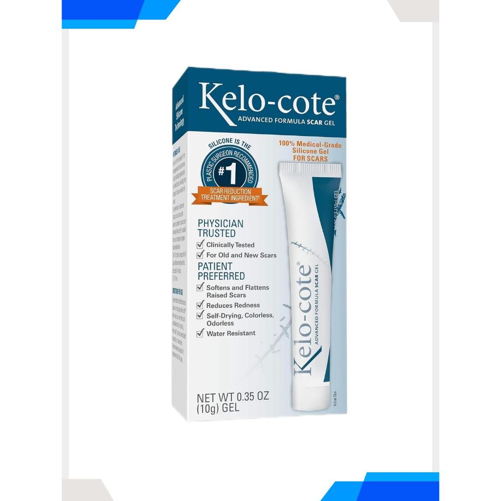 Kelo-Cote scar removal gel, authentic American formula, 10g, See results clearly in 4-8 weeks!