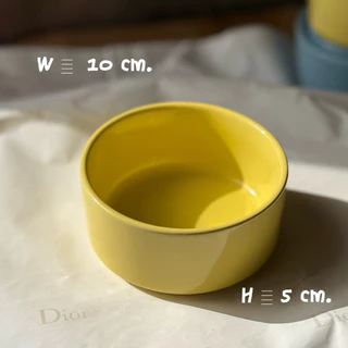 ถ้วยเซรามิก สำหรับใส่เครื่องประดับ /อบขนม (ขนาดเล็ก)
