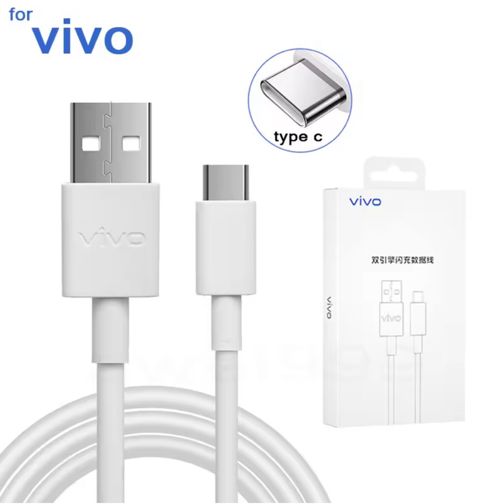 สายชาร์จ vivo type c ชาร์จเร็ว fast charging type-c ใช้กับรุ่นV20 V21 V23 V25 Y17s Y19S