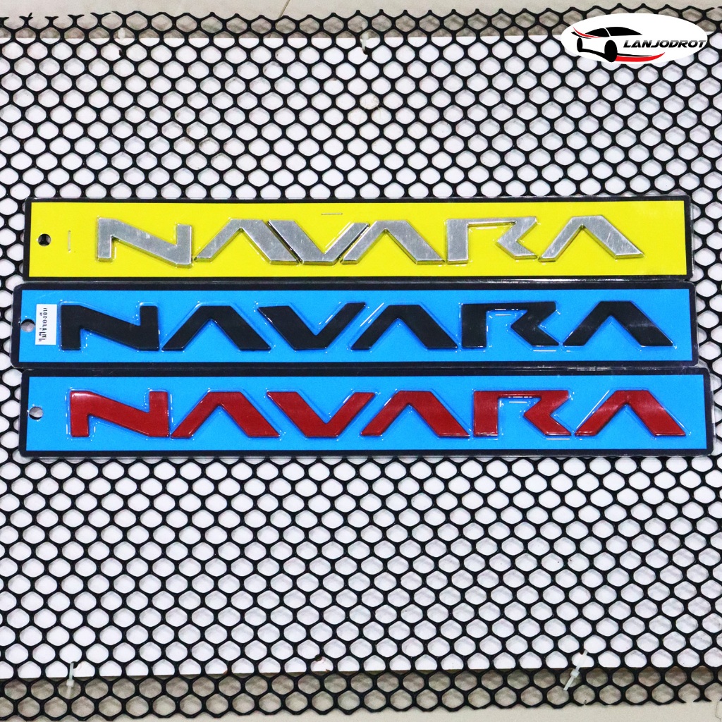 โลโก้ NAVARA NP300 2021 2022 2023 2024 ติดคิ้วฝากระโปรงหน้า สำหรับ นิสสัน นาวาร่า NISSAN NAVAVA NP30