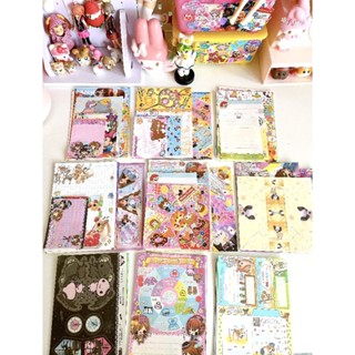 กระดาษโน้ตญี่ปุ่น y2k heisei สุ่มลายน่ารัก 15แผ่น