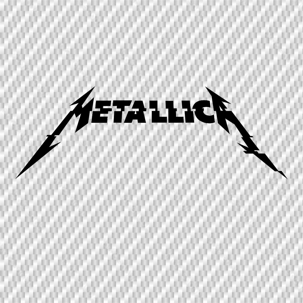 METALLICA V.2 โลโก้ สติกเกอร์ติดรถ พีวีซี กันน้ำ ขนาด 5 x 15 cm ราคาชิ้นละ 19 บาท มีหลายสีให้เลือก ** ไม่ใช่งานพิมพ์**