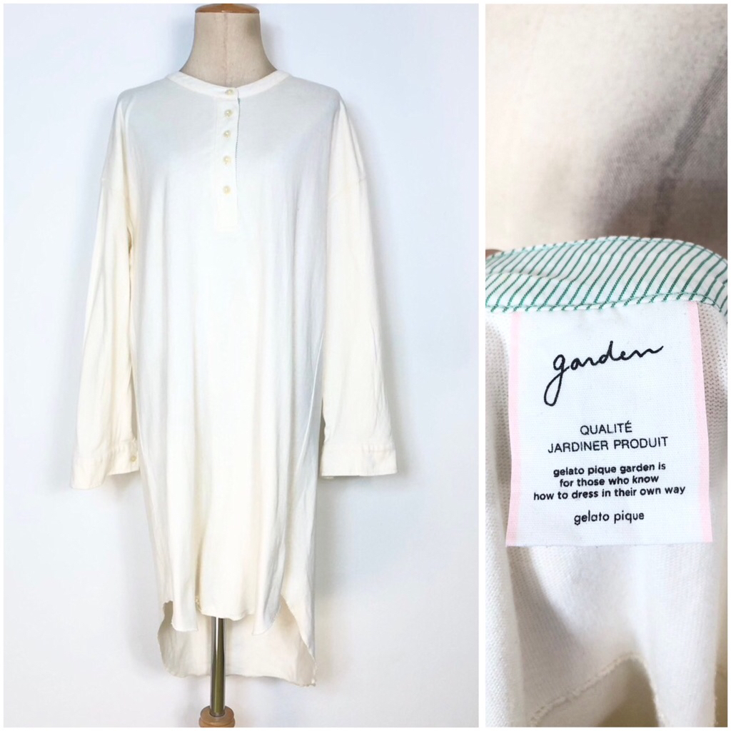 Gelato pique เดรสคอตตอนยืด