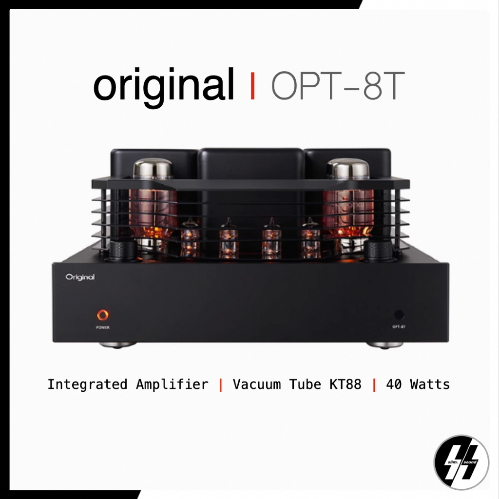 แอมป์หลอด| Original - OPT-8T (KT88) | Vacuum Tube 64L8*4 / KT88*4 | 40 Watts (โปรดเช็คสต๊อก)