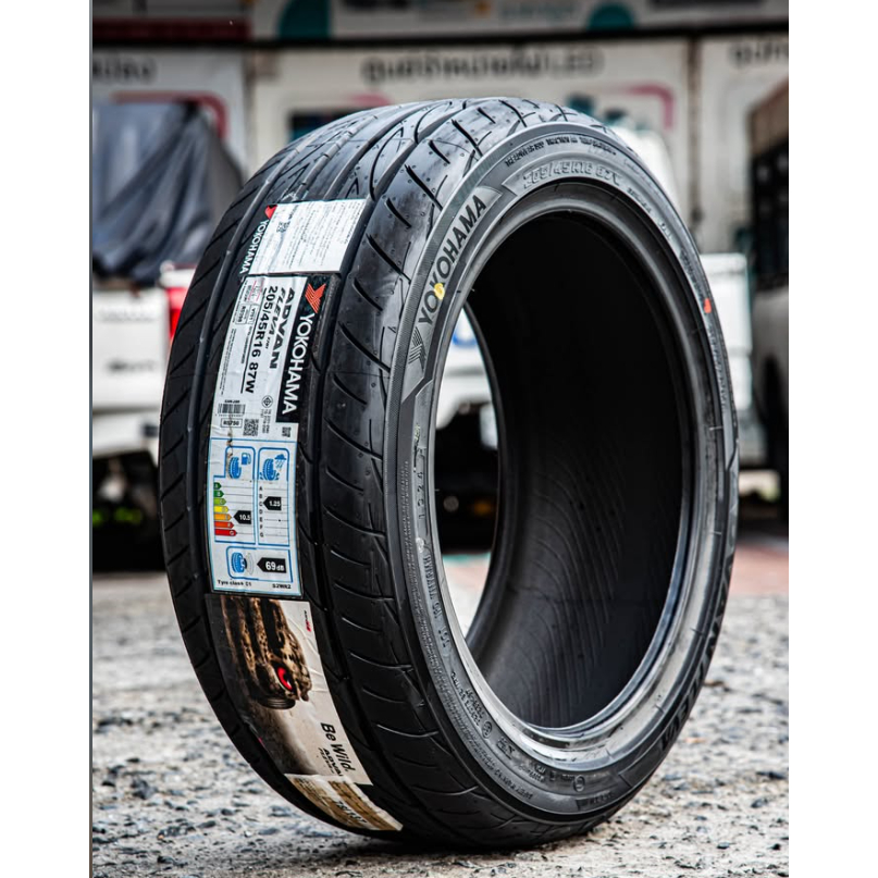 ยาง Yokohama Advan Fleza V701 ยางสปอร์ต สายหนึบ นุ่มเงียบ ยางใหม่ 195/50/15 195/55/15 r15 รถมีทรง Sp