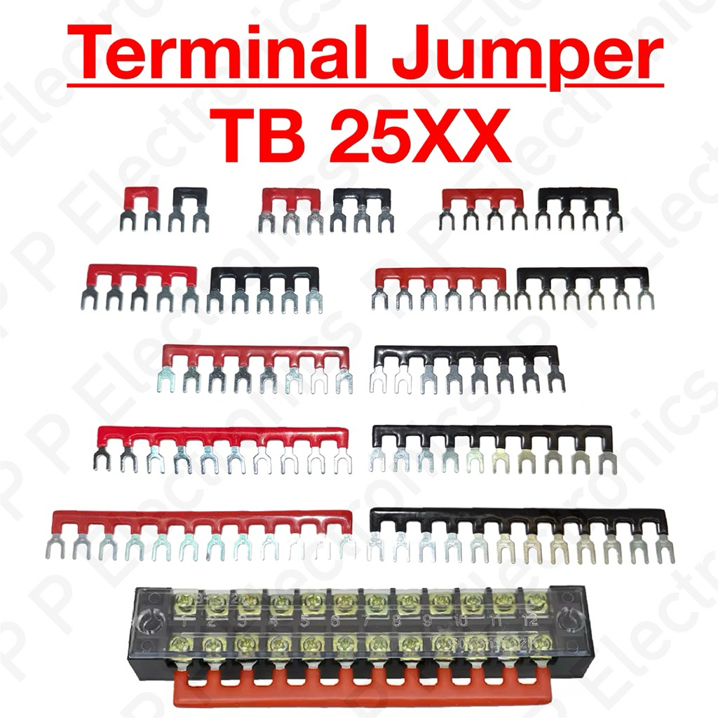 Terminal Jumper TB25XX เทอร์มินอลจั๊มเปอร์ TB25XX (แพคละ 2 ชิ้น) ส่งเร็ว ส่งจากไทย