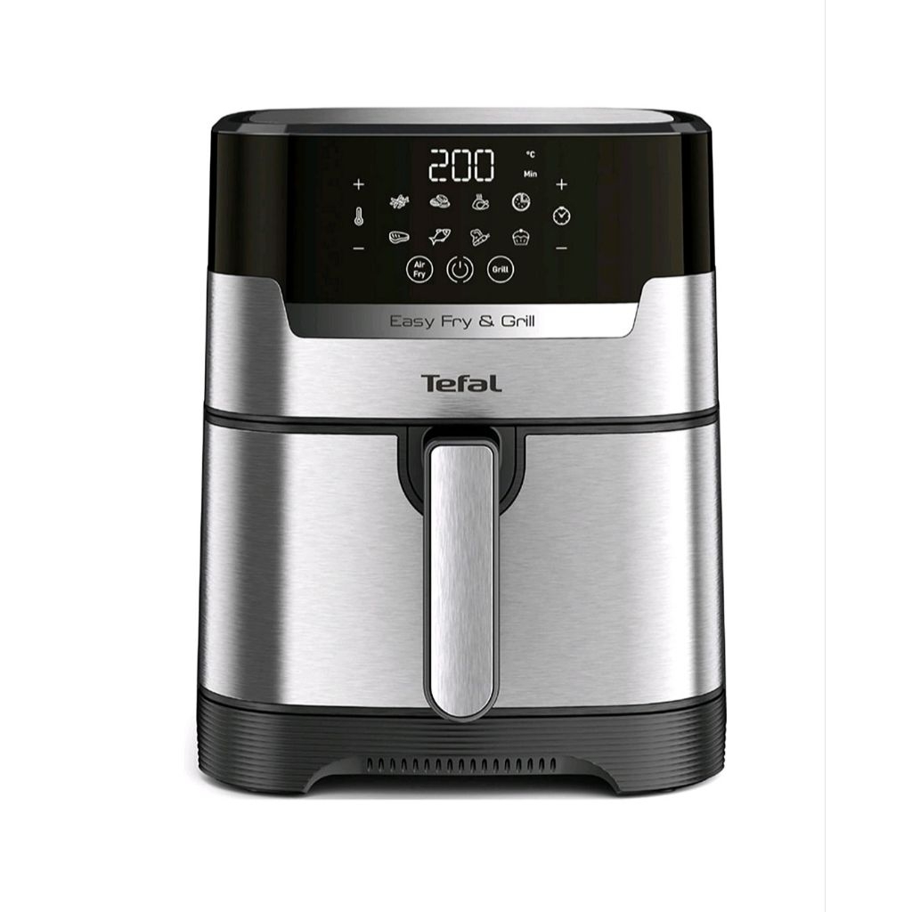 TEFAL หม้อทอดไร้น้ำมัน Easy Fry & Grill Precision+ 2in1 (1,550วัตต์, 4.2 ลิตร) รุ่น EY505D66