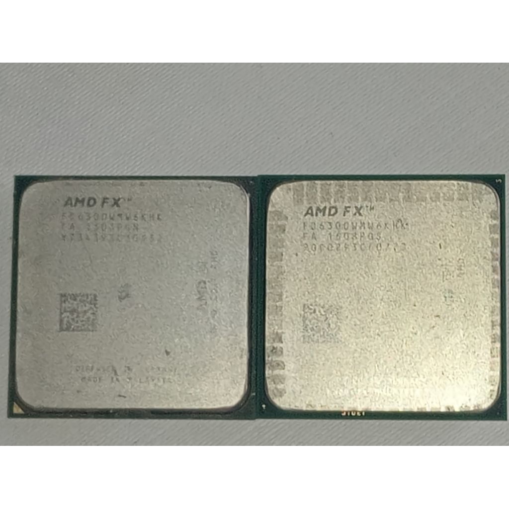 CPU AMD FX 6300สวยๆ 2 ชิ้นแถมซิงค์ระบายความร้อน 1  อัน