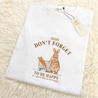 Jarikashop - เสื้อยืดลาย Rabbit garden ( งานป้าย.. Jarika ) ( จ165 )( 2/2 )