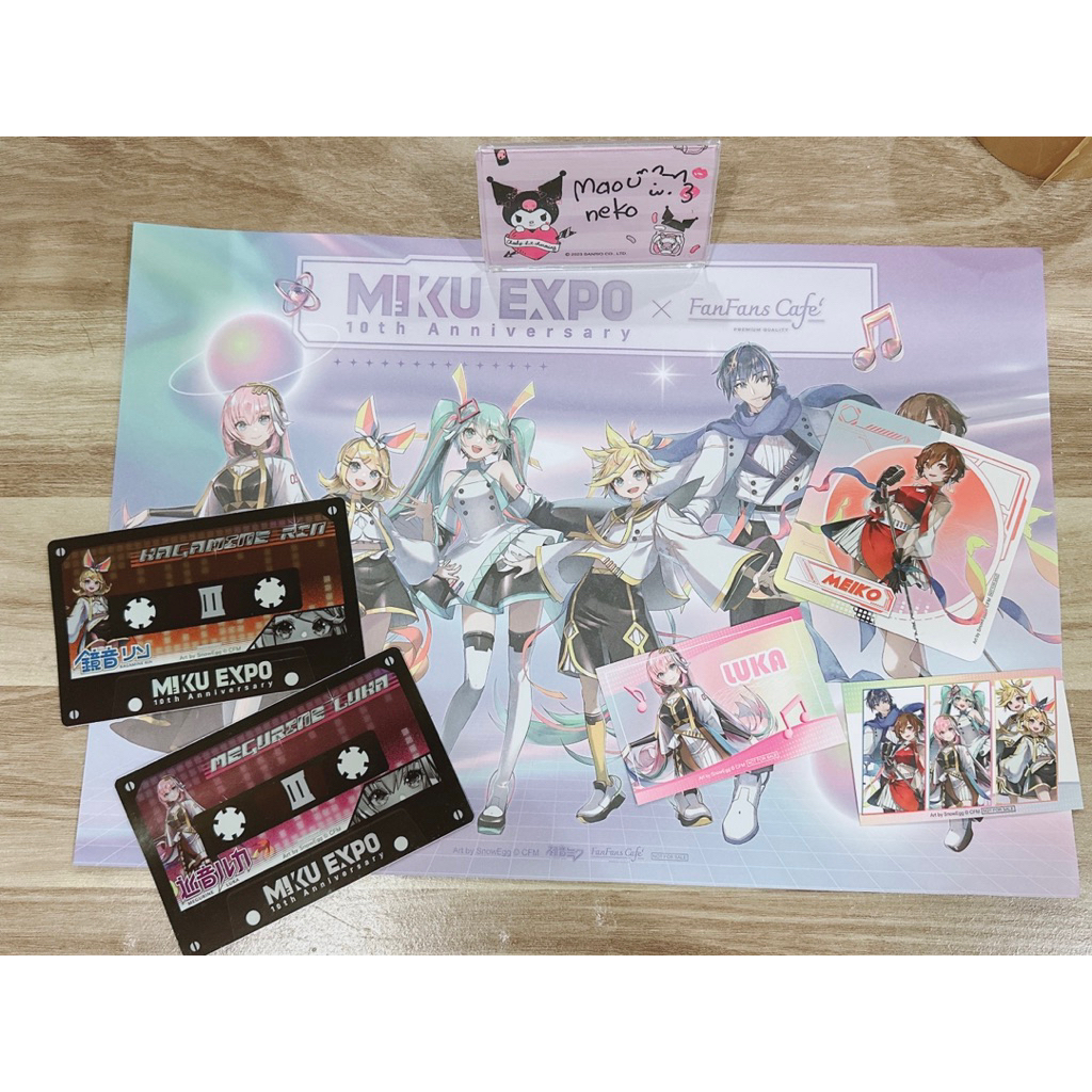 (พร้อมส่ง) Miku CAFE คาเฟ่มิกุ