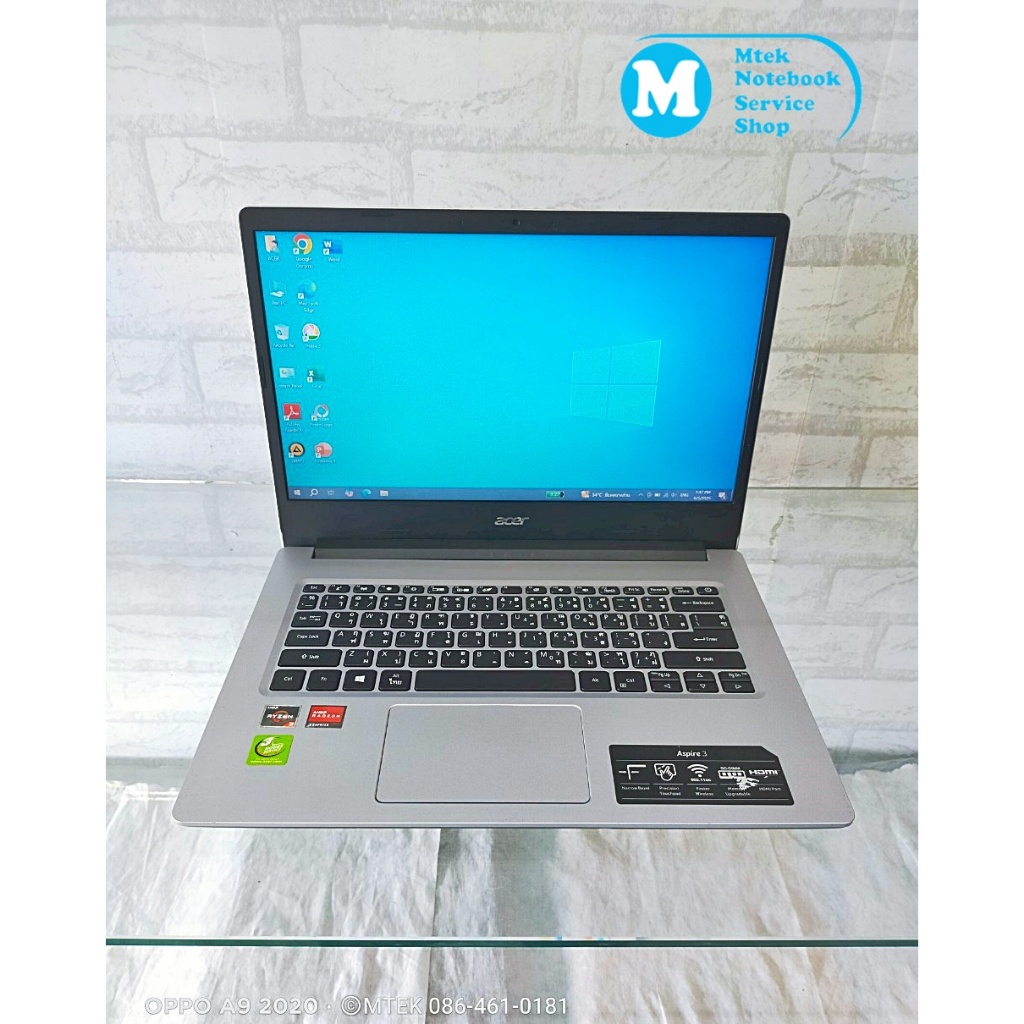 โน้ตบุ๊คมือสอง Acer Aspire A314-22 (Ryzen3)