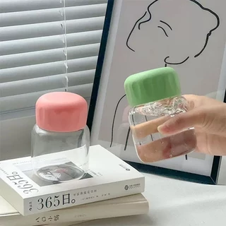 ขวดน้ําขนาดเล็กแบบพกพา น่ารักมินิมอล ใส่นม 200 ml ใส่กาแฟ Portable cup