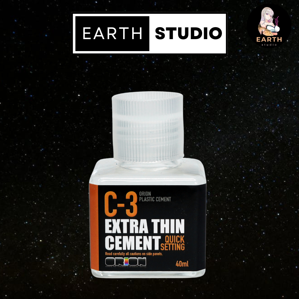 ORION C-03 Extra Thin Cement Quick Setting กาวประสานพลาสติก ของพร้อมส่งครับผม UwU